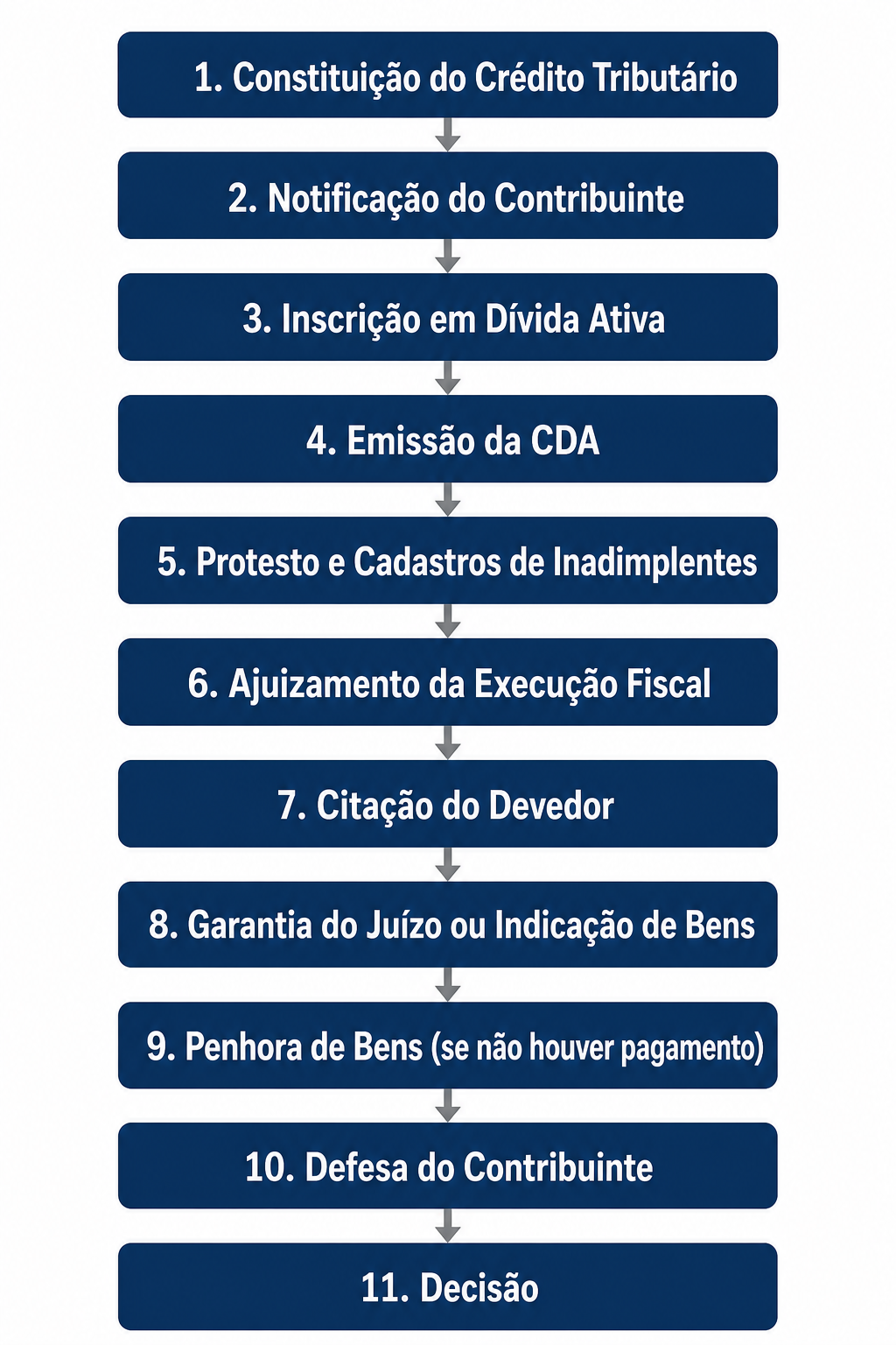 passo a passo defesa em execução fiscal